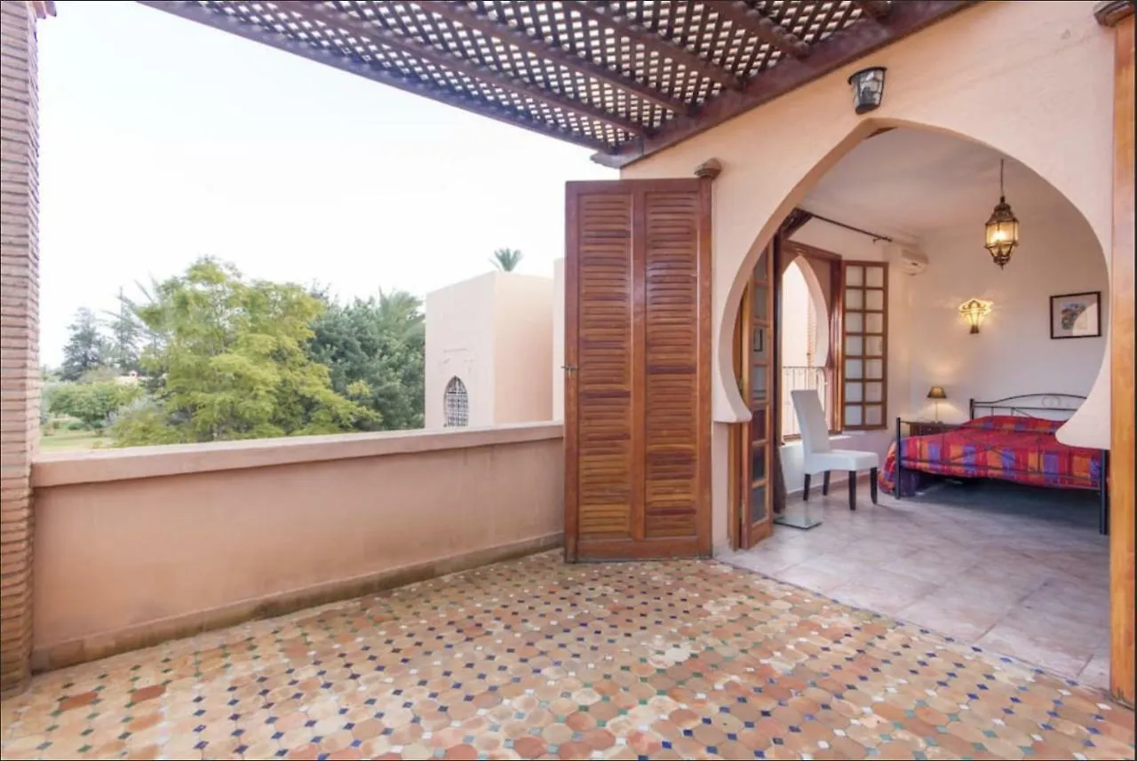 Villa Yasmina Piscine & Tennis Dans La Palmeraie Marakeş 0*,